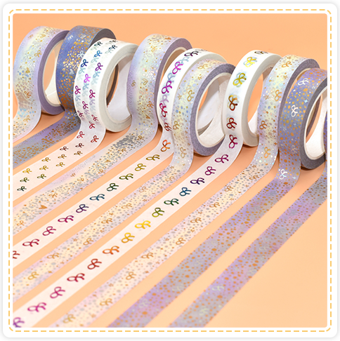 What should be paid attention to when designing and customizing Foil Washi Tape?