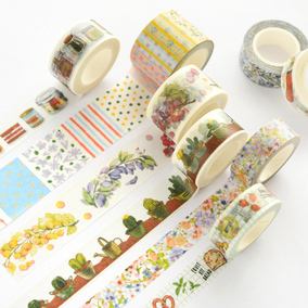 Washi tape can be recycled