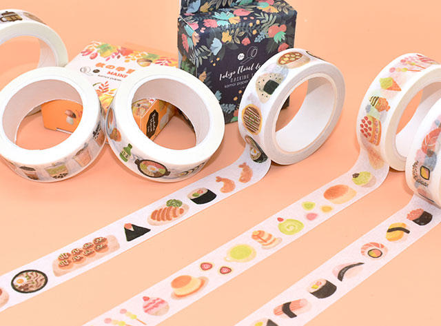 The difference between washi tape and paper tape